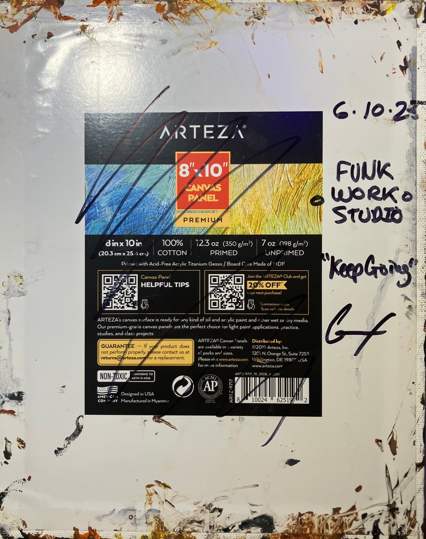 “BTYWTT” Canvas Panel
