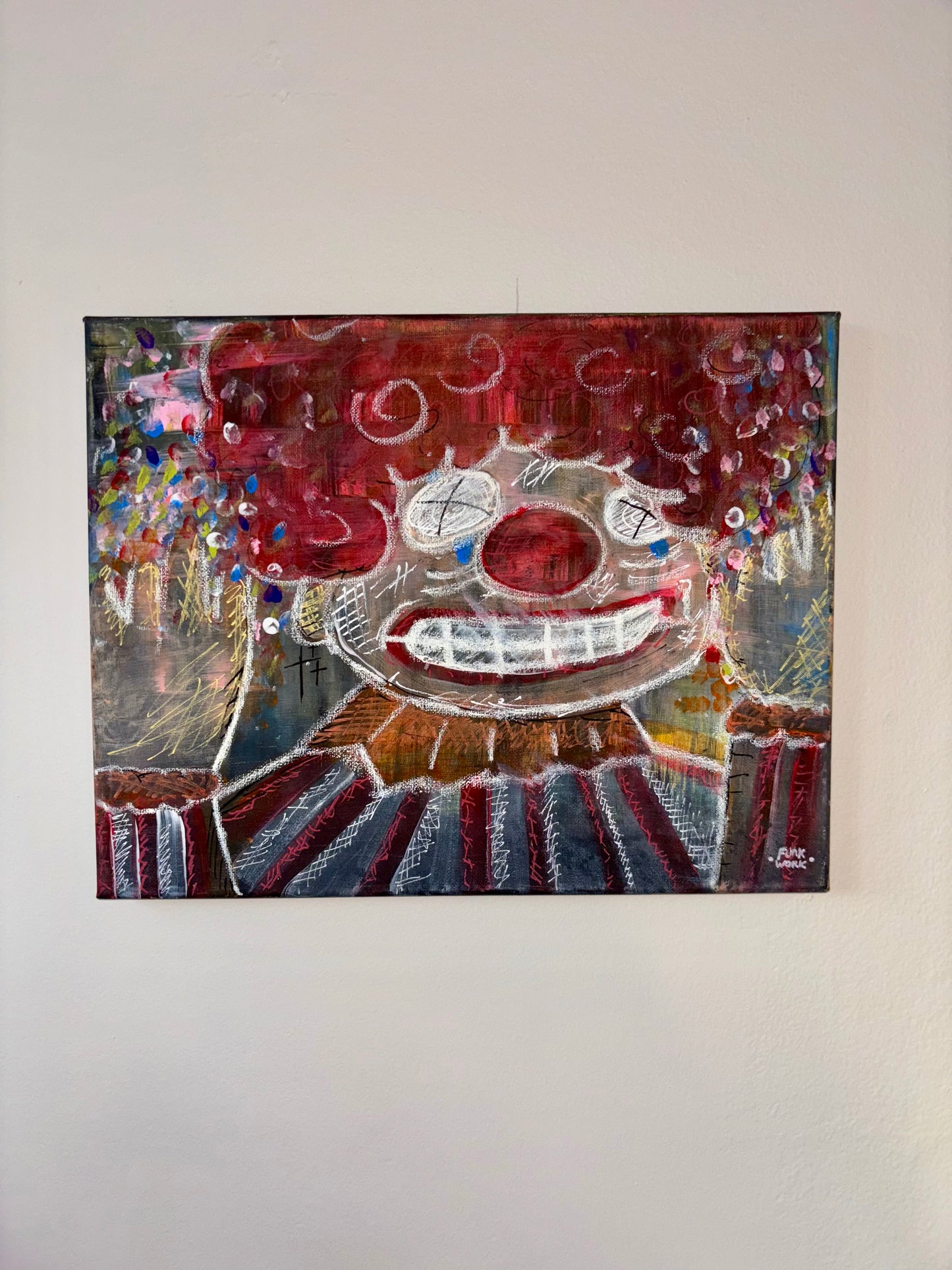 “CONFETTI THE CLOWN” by Funkwork Studio (Colin Cox)