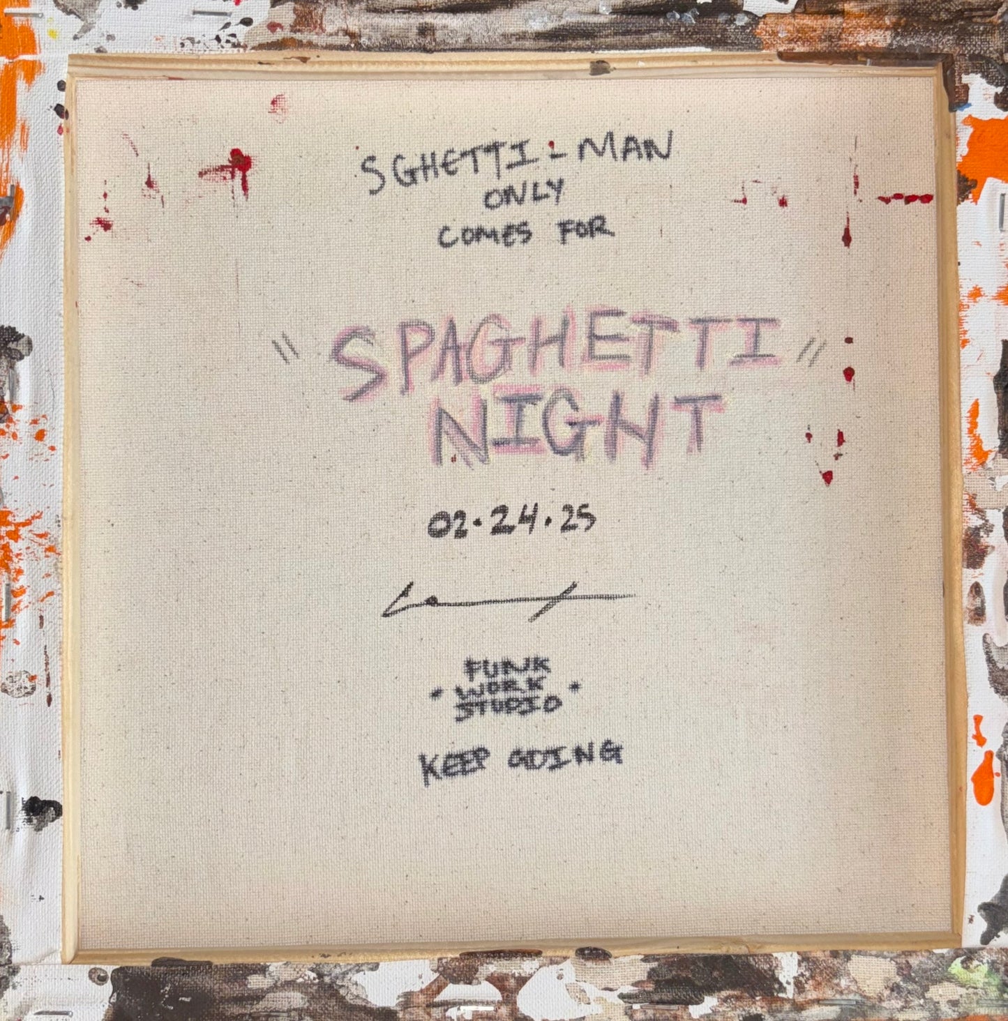 “SPAGHETTI NIGHT” by Funkwork Studio (Colin Cox)