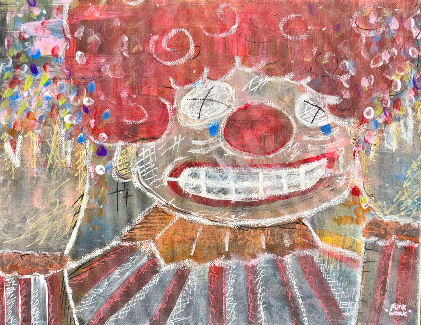 “CONFETTI THE CLOWN” by Funkwork Studio (Colin Cox)