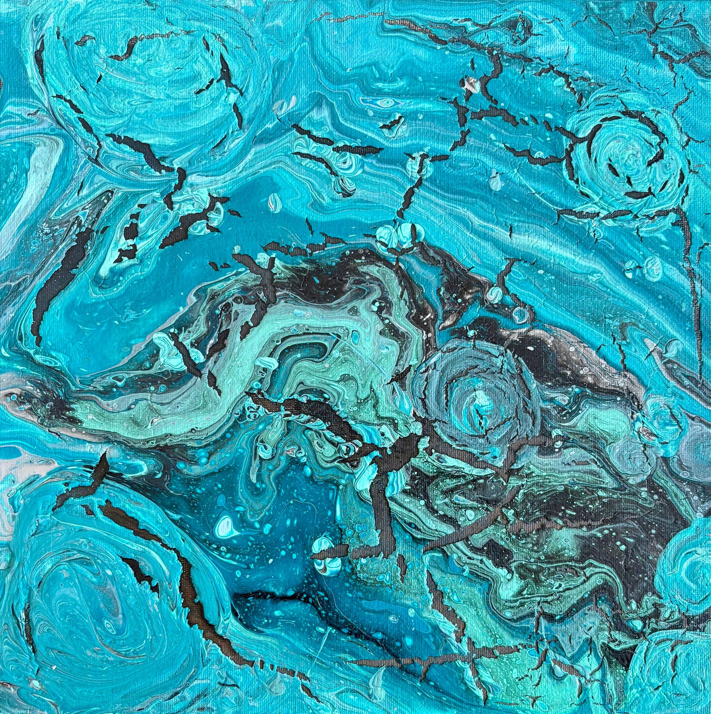 “No.4” FLUID ART by Funkwork Studio (Colin Cox)