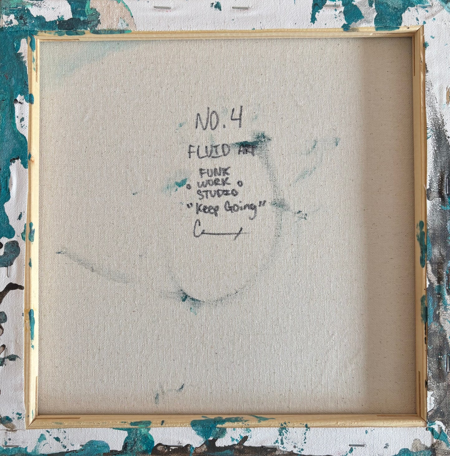 “No.4” FLUID ART by Funkwork Studio (Colin Cox)