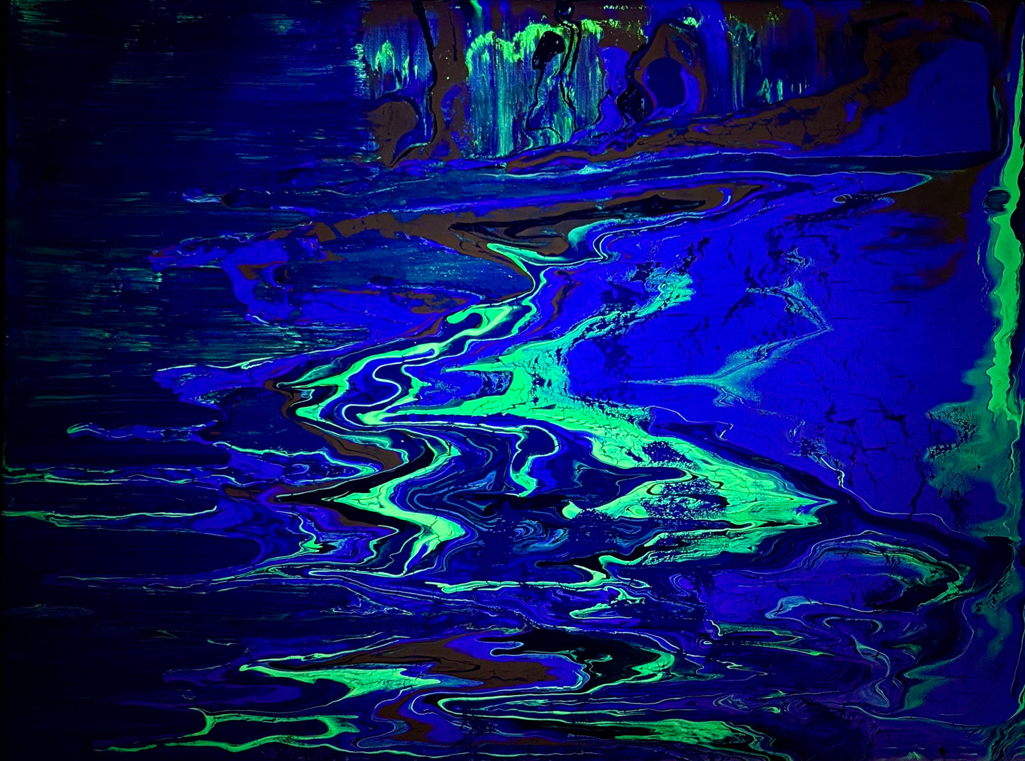 “No.6” FLUID ART by Funkwork Studio (Colin Cox)