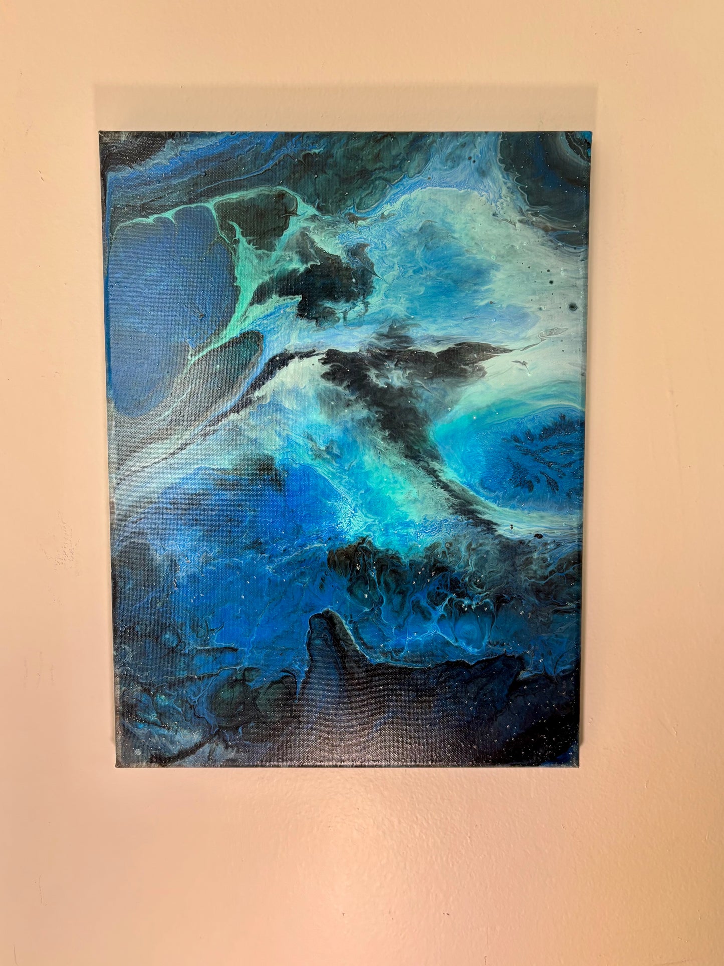 “FAR FROM ABOVE (A-2)” FLUID ART by Funkwork Studio (Anna Baris)