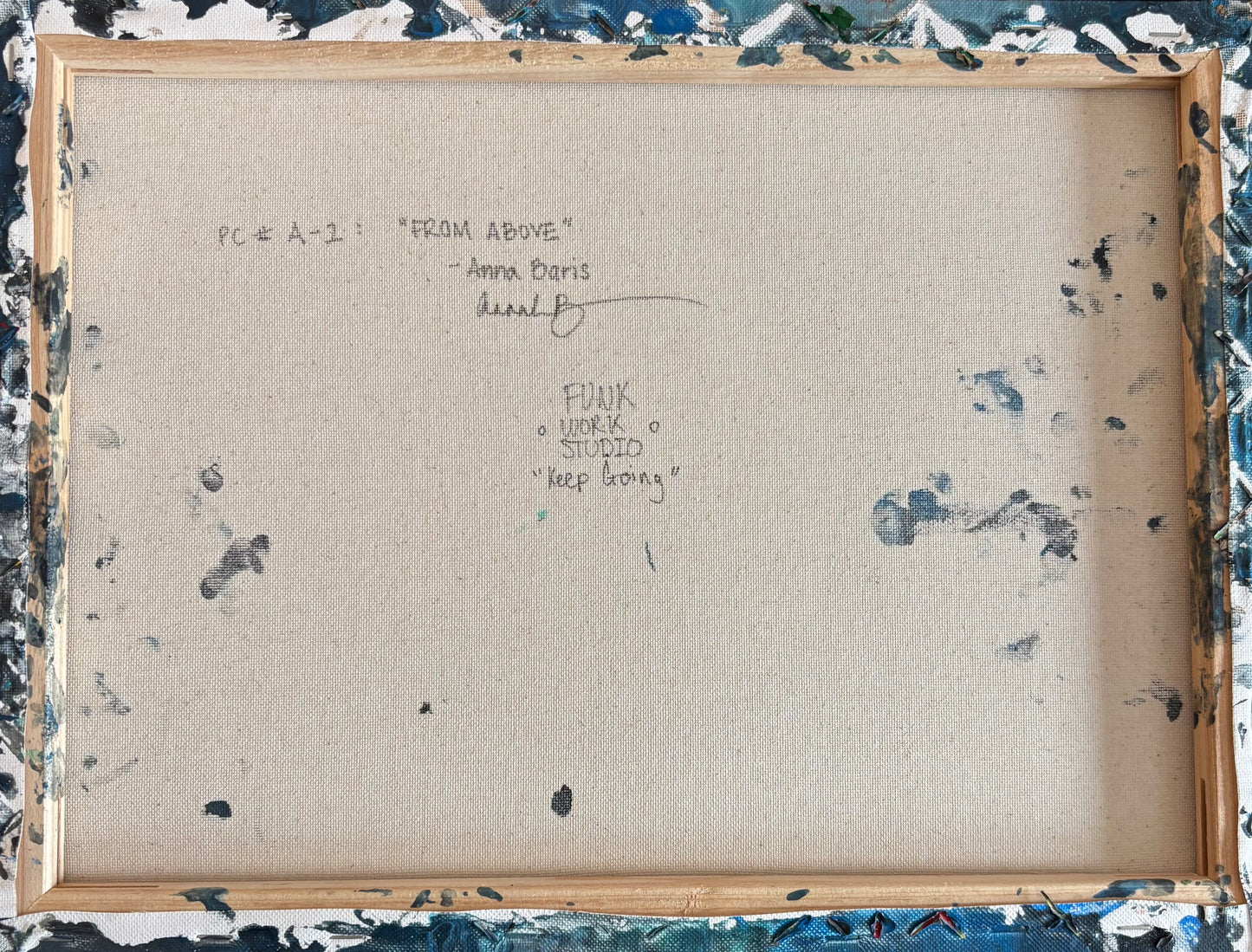 “FAR FROM ABOVE (A-2)” FLUID ART by Funkwork Studio (Anna Baris)