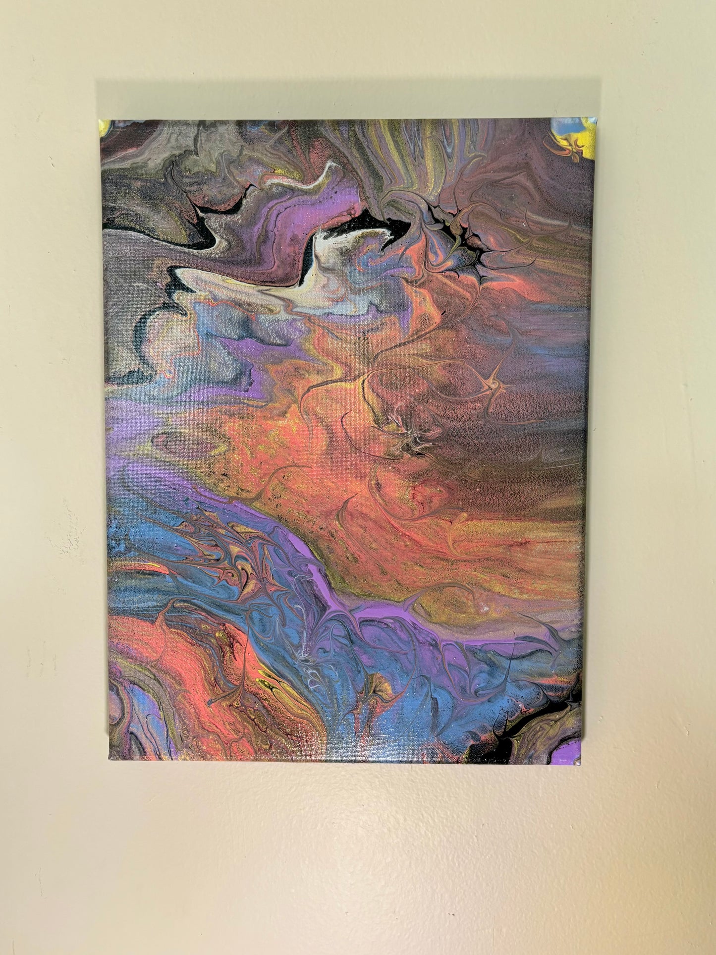 “SPRING SHOTS (A-4)” FLUID ART by Funkwork Studio (Anna Baris)