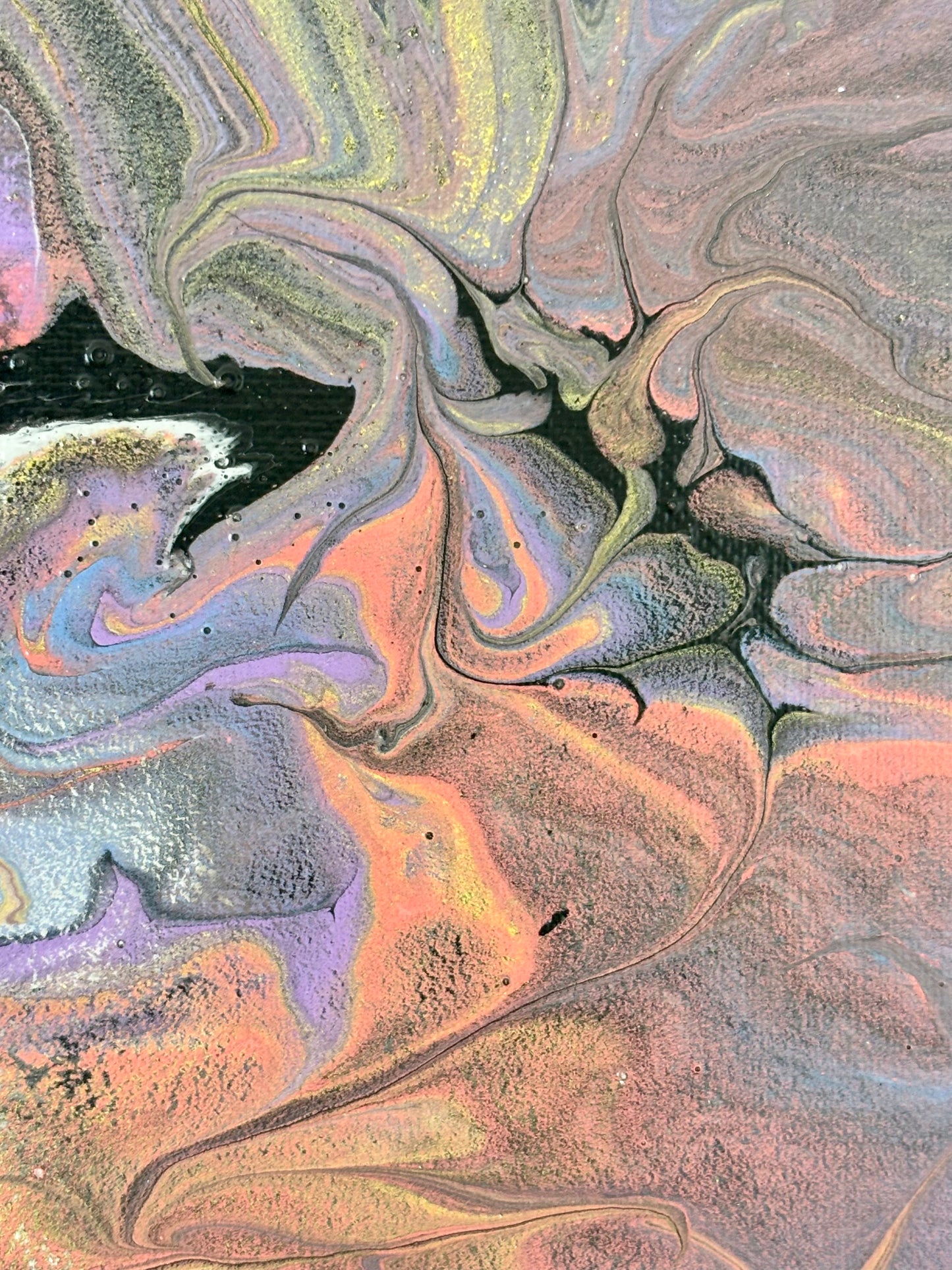 “SPRING SHOTS (A-4)” FLUID ART by Funkwork Studio (Anna Baris)