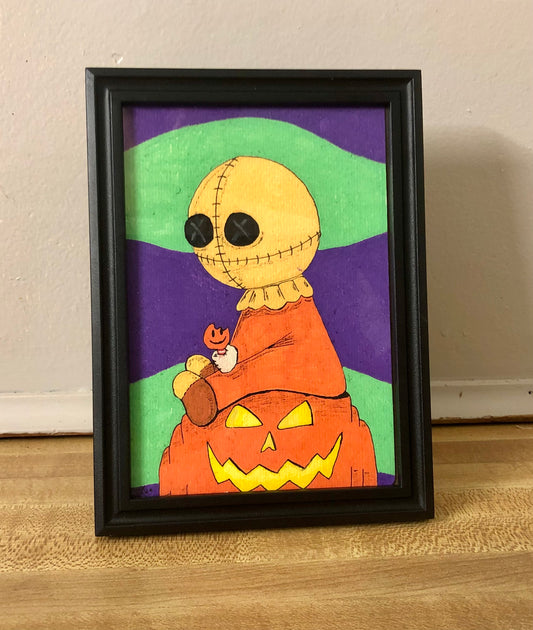 “SAM #2” FRAMED 5x7 DESK TOPPER by Funkwork Studio (Colin Cox)