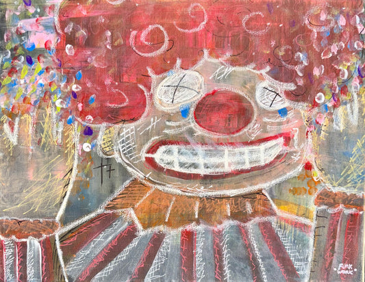 “CONFETTI THE CLOWN” by Funkwork Studio (Colin Cox)