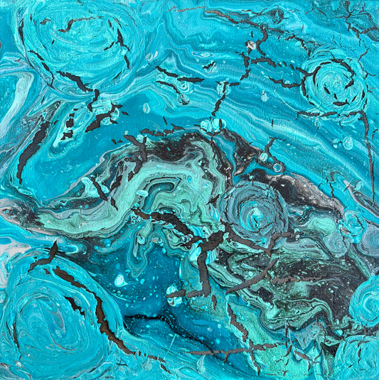 “No.4” FLUID ART by Funkwork Studio (Colin Cox)
